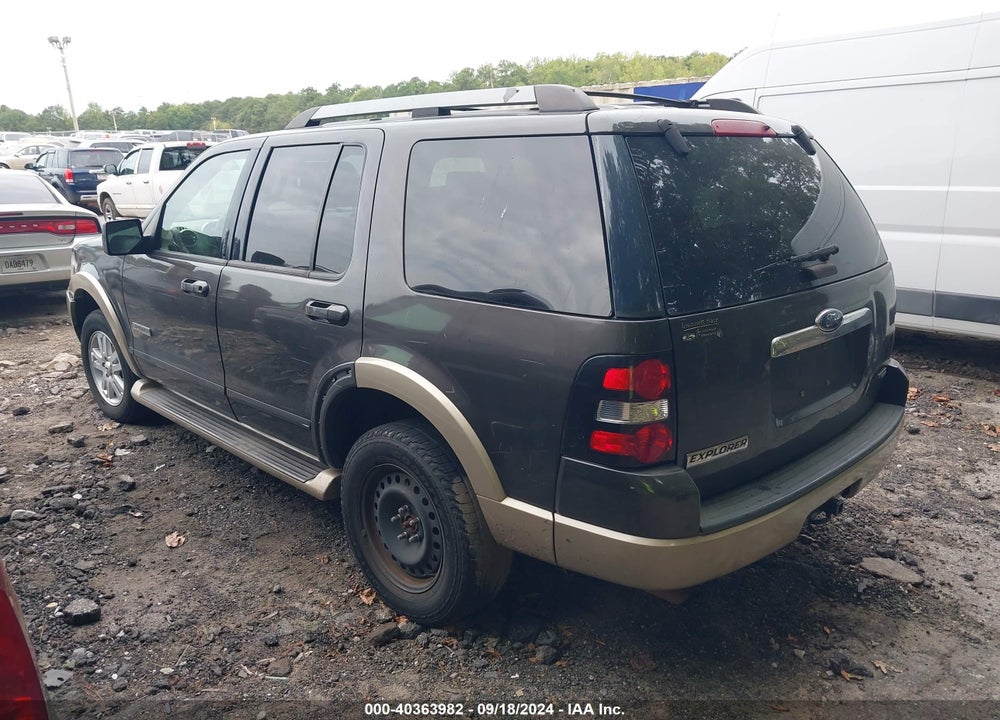 2007 FORD EXPLORER EDDIE BAUER VIN: 1FMEU64E57UA58770
