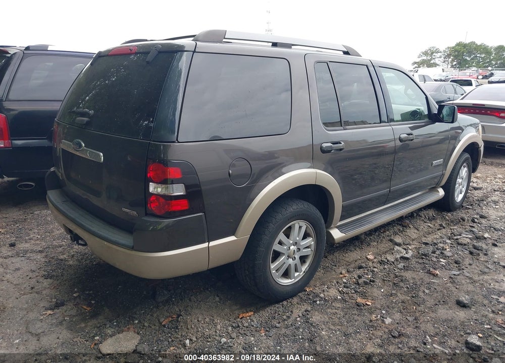 2007 FORD EXPLORER EDDIE BAUER VIN: 1FMEU64E57UA58770