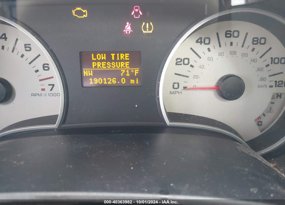 2007 FORD EXPLORER EDDIE BAUER VIN: 1FMEU64E57UA58770