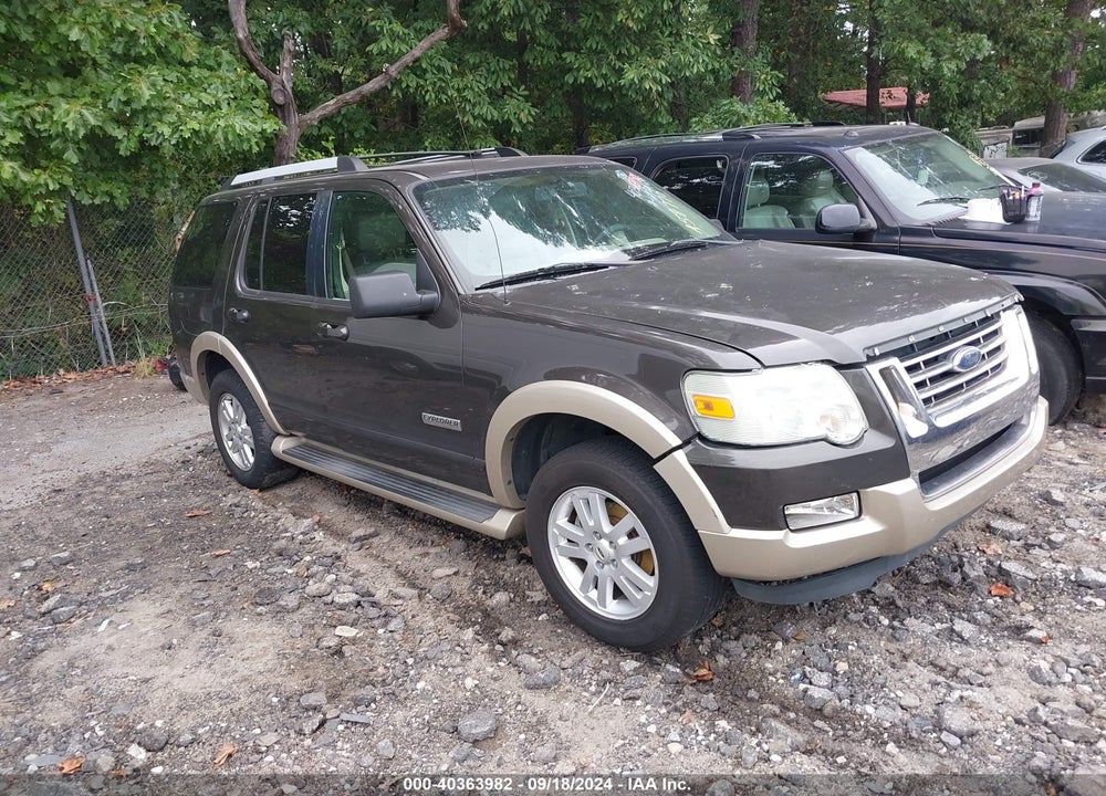 2007 FORD EXPLORER EDDIE BAUER VIN: 1FMEU64E57UA58770