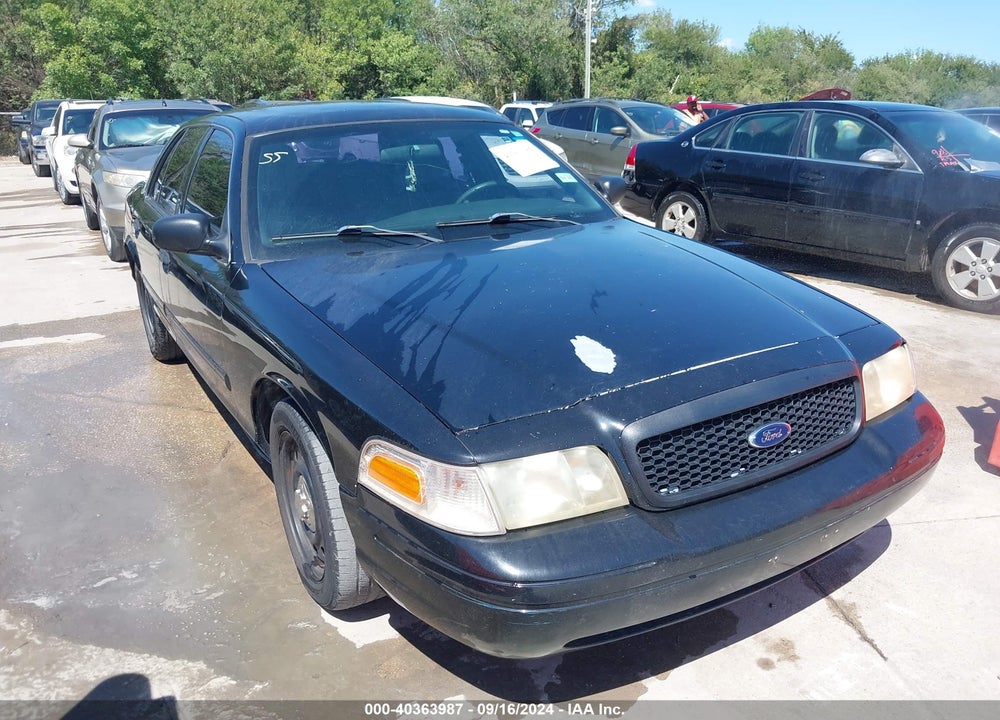 2011 FORD CROWN VICTORIA POLICE INTERCEPTOR VIN: 2FABP7BVXBX182239