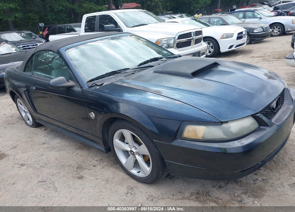 2004 FORD MUSTANG GT VIN: 1FAFP45X44F189084