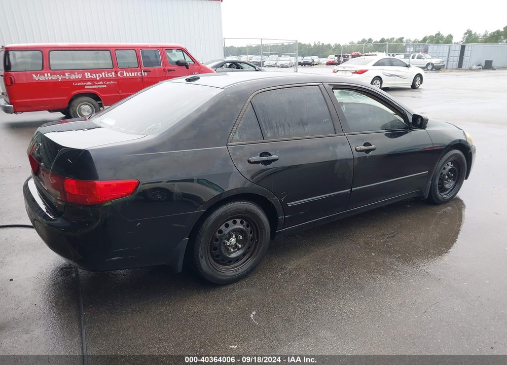 2005 HONDA ACCORD 2.4 EX VIN: 1HGCM56765A056630