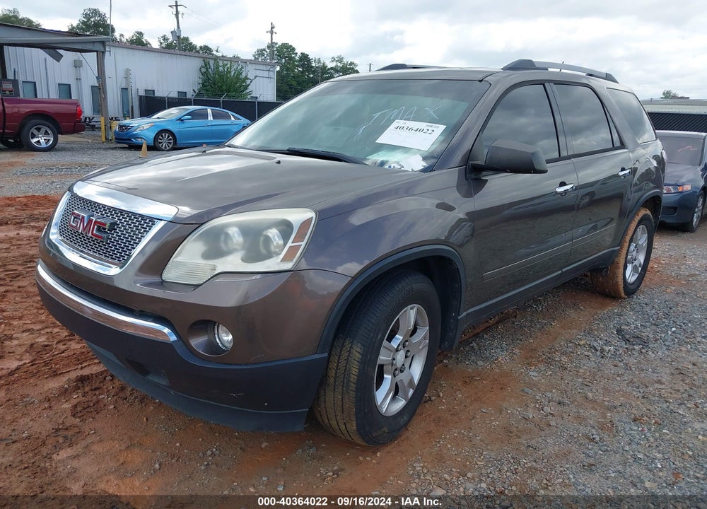 2011 GMC ACADIA SLE VIN: 1GKKRPED9BJ159670
