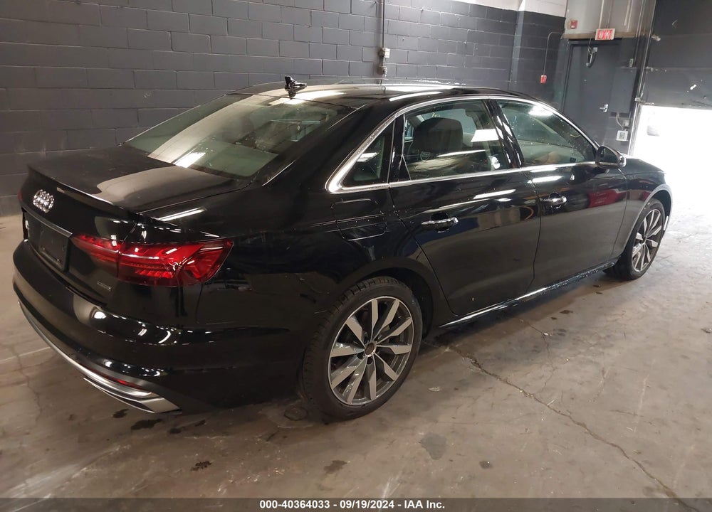 2023 AUDI A4 PREMIUM 40 TFSI QUATTRO S TRONIC VIN: WAUABAF45PN000598