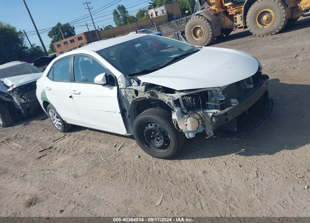 2015 TOYOTA COROLLA LE VIN: 5YFBURHE0FP226197