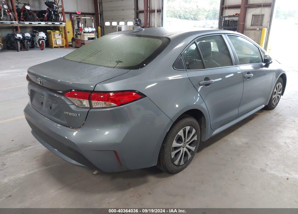 2022 TOYOTA COROLLA HYBRID LE VIN: JTDEAMDE5NJ047557