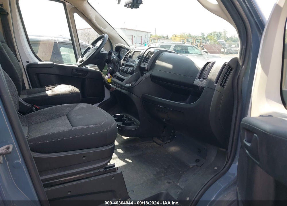 2018 RAM PROMASTER 2500 HIGH ROOF 159 WB VIN: 3C6TRVDG0JE161262