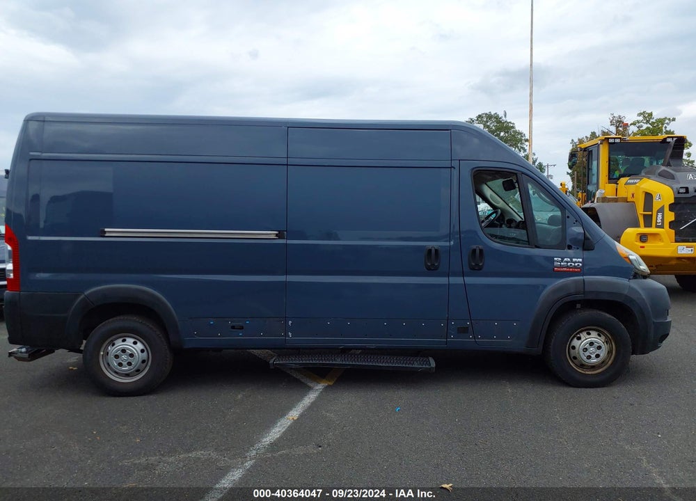 2019 RAM PROMASTER 2500 HIGH ROOF 159 WB VIN: 3C6TRVDG6KE520681