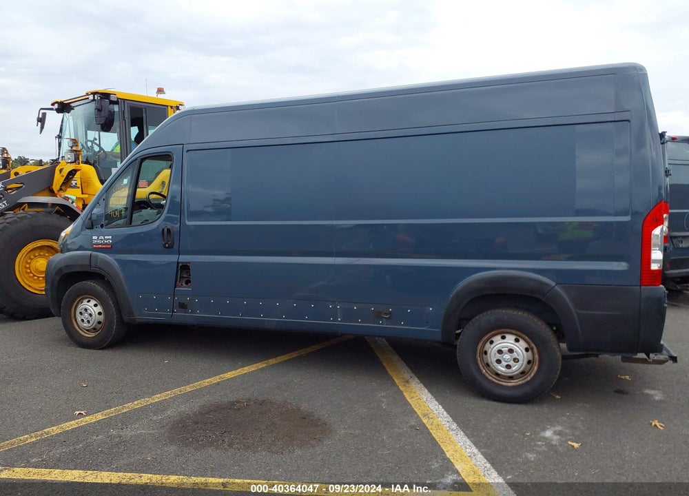 2019 RAM PROMASTER 2500 HIGH ROOF 159 WB VIN: 3C6TRVDG6KE520681