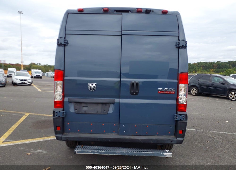 2019 RAM PROMASTER 2500 HIGH ROOF 159 WB VIN: 3C6TRVDG6KE520681