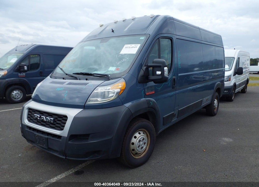 2019 RAM PROMASTER 2500 HIGH ROOF 159 WB VIN: 3C6TRVDG4KE521652