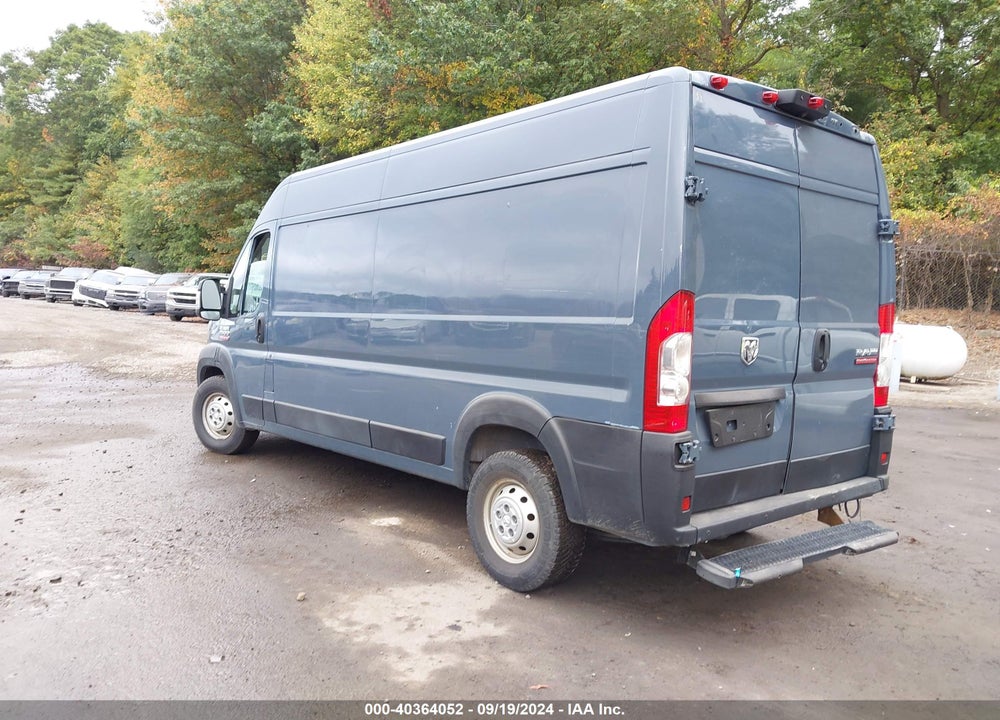 2019 RAM PROMASTER 2500 HIGH ROOF 159 WB VIN: 3C6TRVDG6KE515478