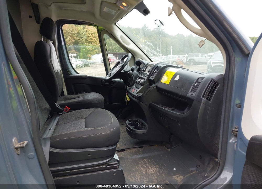 2019 RAM PROMASTER 2500 HIGH ROOF 159 WB VIN: 3C6TRVDG6KE515478
