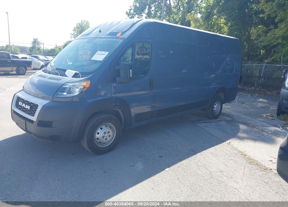 2020 CARG RAM PROMASTER 3500 O VAN HIGH ROOF 159 WB EXT VIN: 3C6URVJGXLE106751