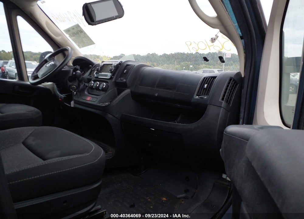 2019 RAM PROMASTER 2500 HIGH ROOF 159 WB VIN: 3C6TRVDG3KE518080
