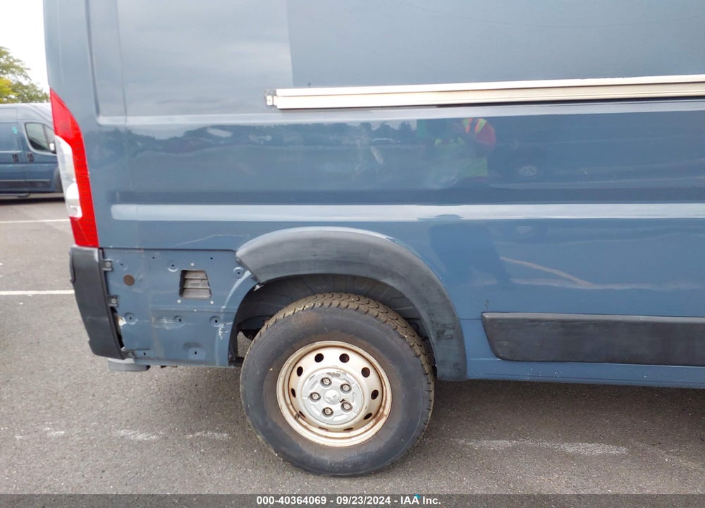 2019 RAM PROMASTER 2500 HIGH ROOF 159 WB VIN: 3C6TRVDG3KE518080