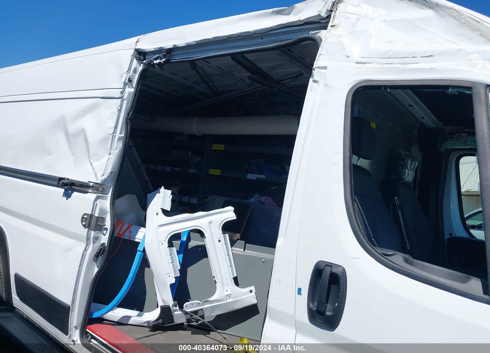 2023 RAM PROMASTER 3500 CARGO VAN HIGH ROOF 159 WB EXT VIN: 3C6MRVJG8PE512808