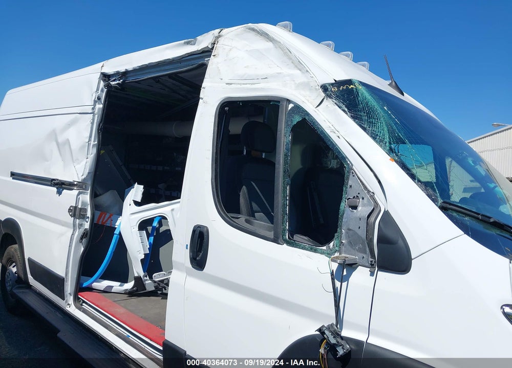 2023 RAM PROMASTER 3500 CARGO VAN HIGH ROOF 159 WB EXT VIN: 3C6MRVJG8PE512808