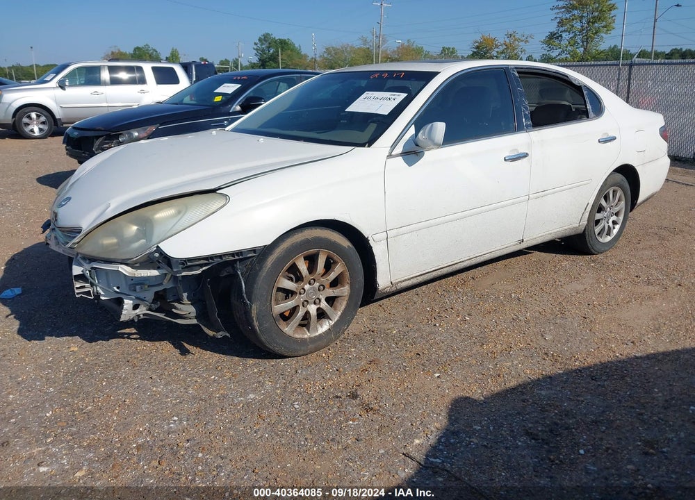 2003 LEXUS ES 300 BASE (A5) VIN: JTHBF30G136016388