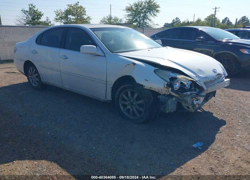 2003 LEXUS ES 300 BASE (A5) VIN: JTHBF30G136016388