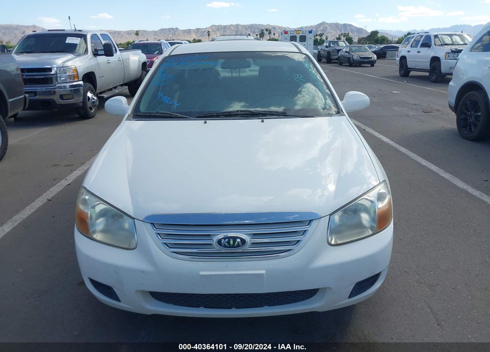 2007 KIA SPECTRA EX VIN: KNAFE122275469178