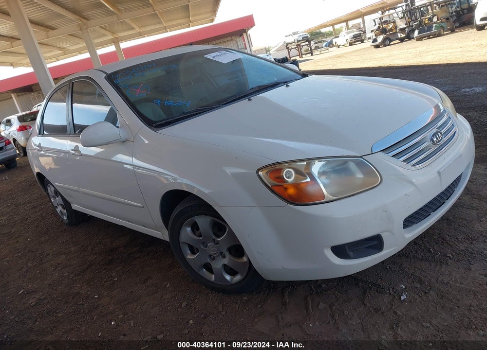 2007 KIA SPECTRA EX VIN: KNAFE122275469178