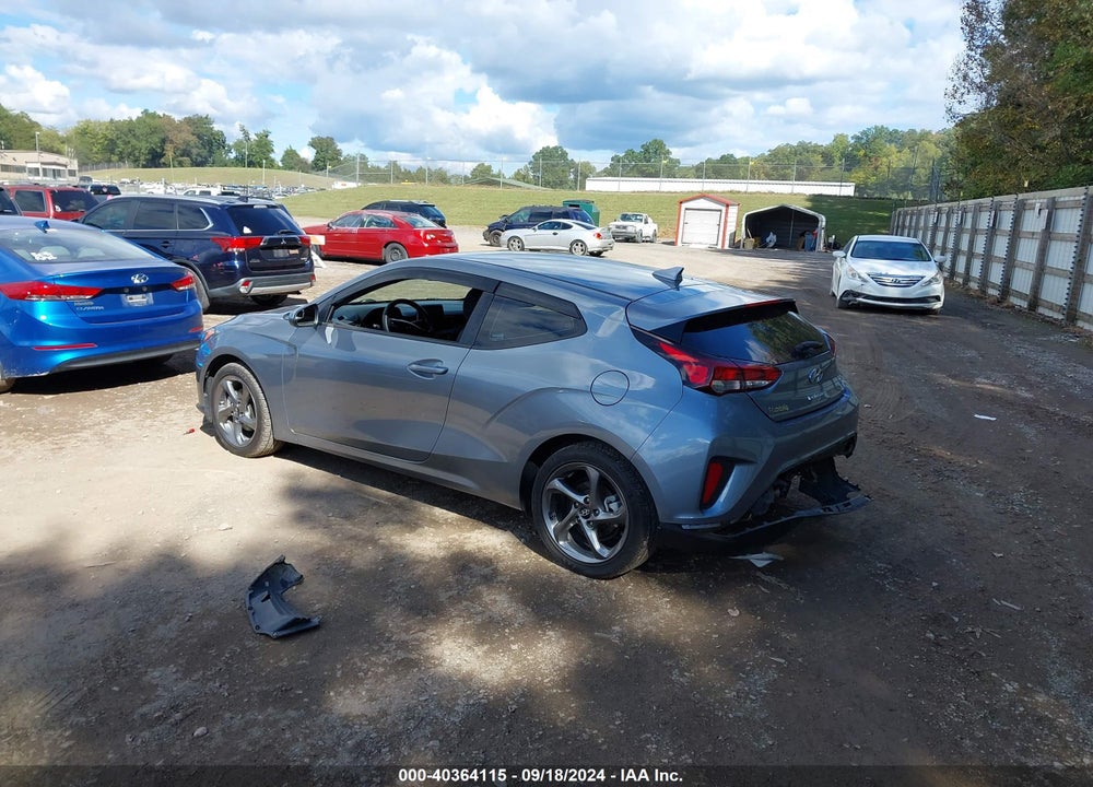 2019 HYUNDAI VELOSTER 2.0 VIN: KMHTG6AF8KU008384