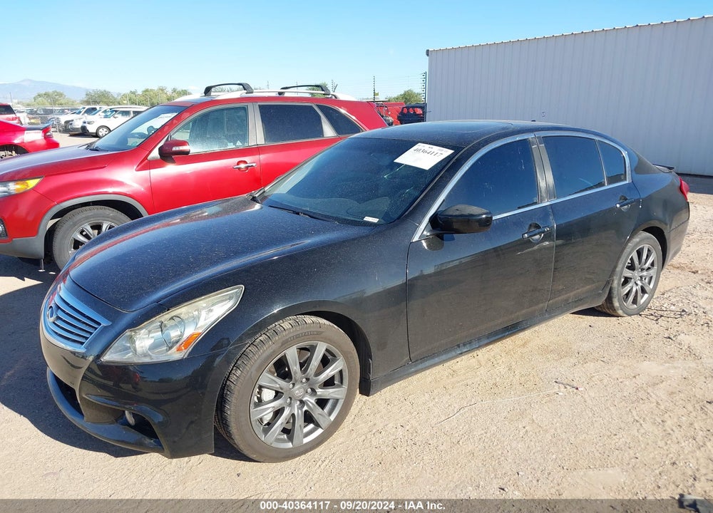 2012 INFINITI G37 LIMITED EDITION VIN: JN1CV6AP1CM622295