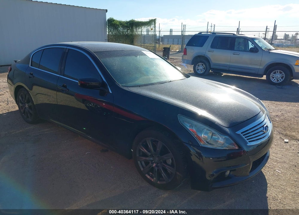 2012 INFINITI G37 LIMITED EDITION VIN: JN1CV6AP1CM622295