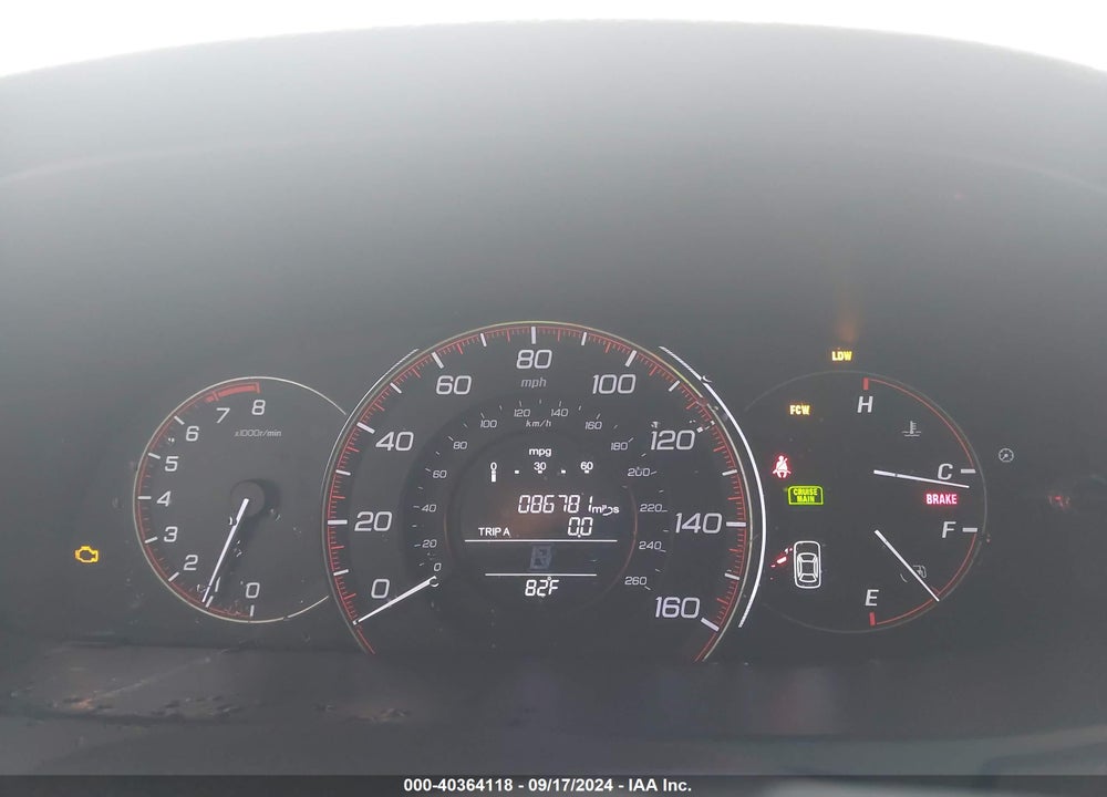 2013 HONDA ACCORD EX-L V-6 VIN: 1HGCT2B89DA011647