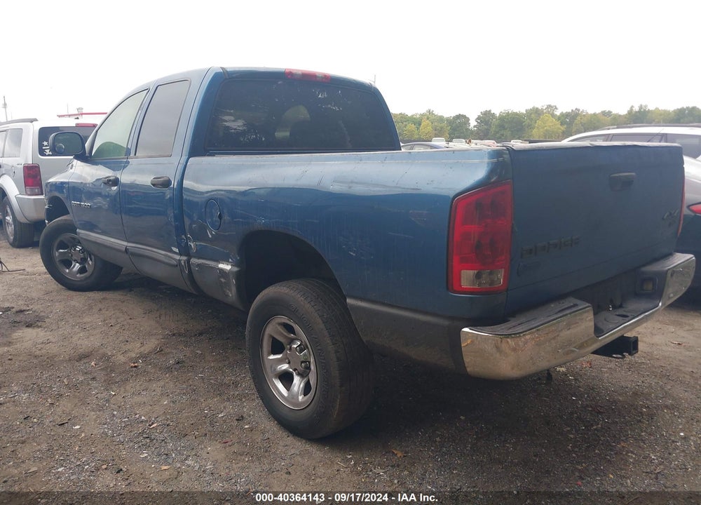 2004 DODGE RAM 1500 SLT/LARAMIE VIN: 1D7HU18D44S625117