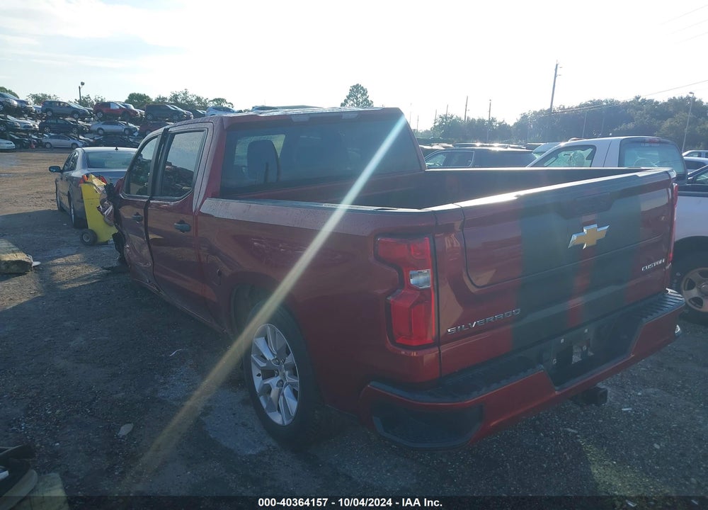 2022 CHEVROLET SILVERADO 1500 LTD 2WD SHORT BED CUSTOM VIN: 3GCPWBEK7NG181443