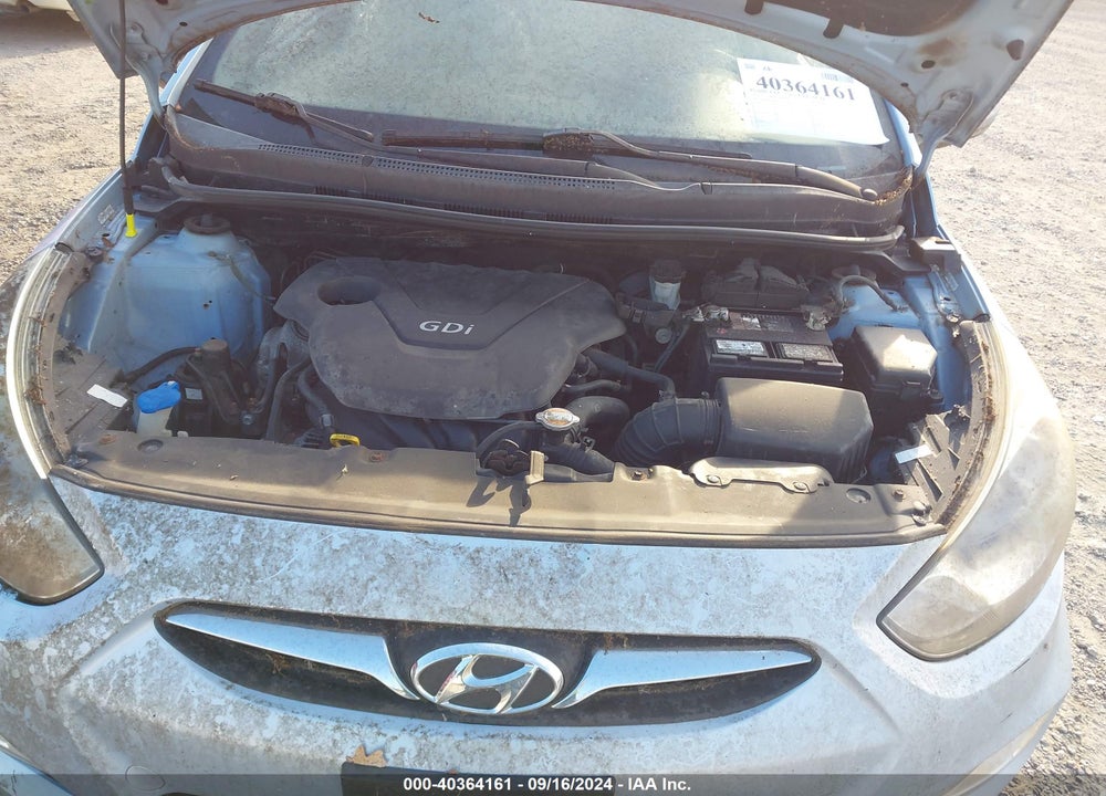 2012 HYUNDAI ACCENT GLS VIN: KMHCU4AE6CU035864