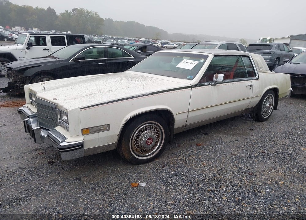 1985 CADILLAC ELDORADO VIN: 1G6EL5787FE608277