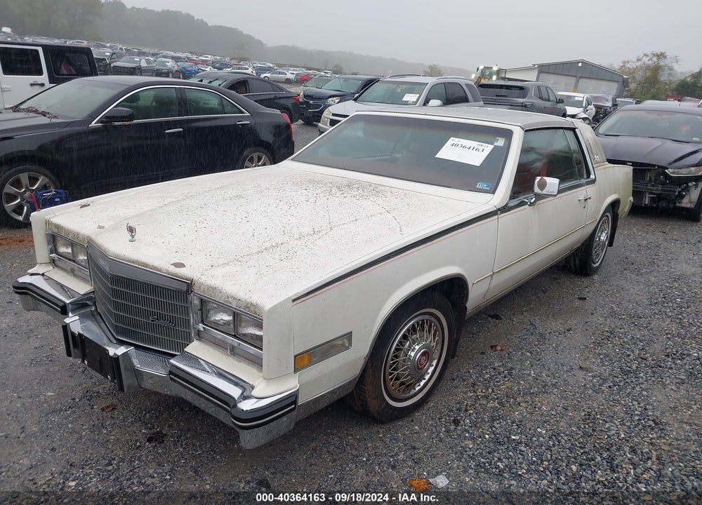1985 CADILLAC ELDORADO VIN: 1G6EL5787FE608277