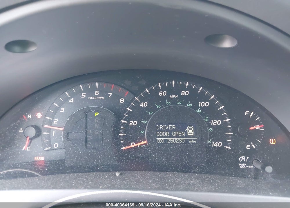2009 TOYOTA CAMRY XLE VIN: 4T1BE46K39U898234