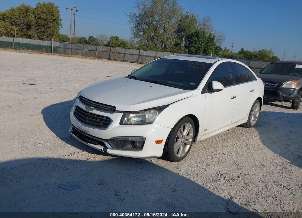 2015 CHEVROLET CRUZE LTZ VIN: 1G1PG5SB4F7249805