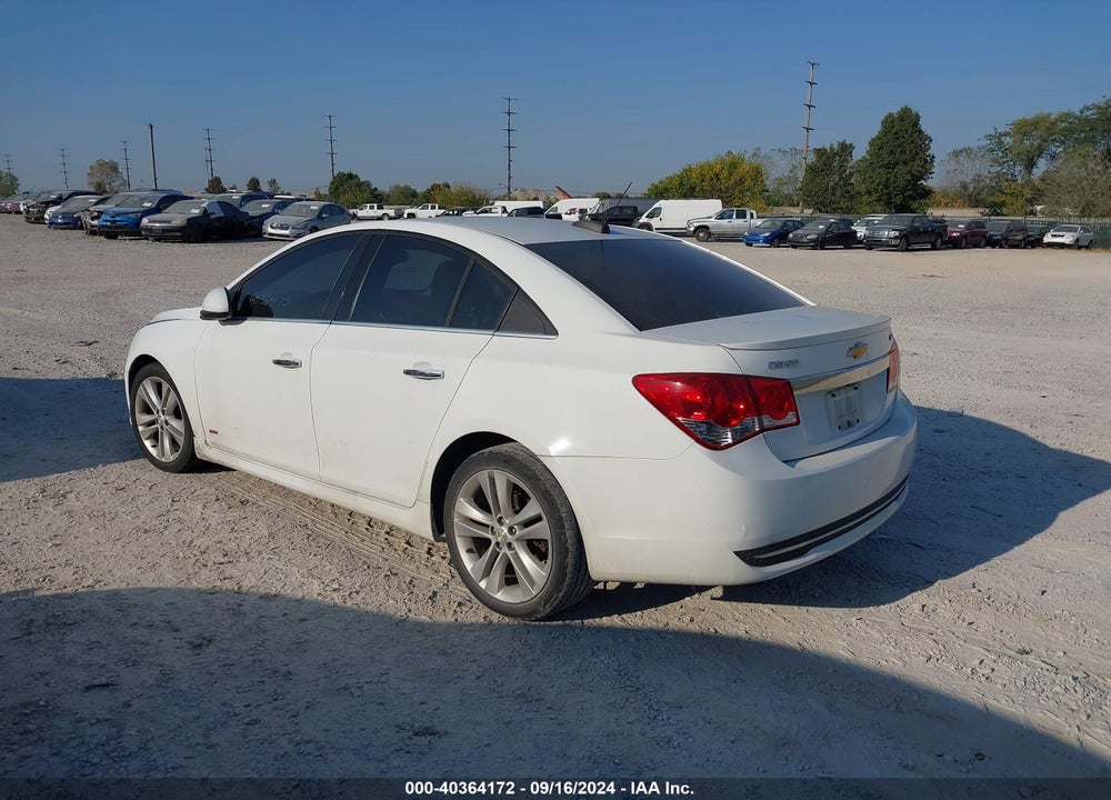 2015 CHEVROLET CRUZE LTZ VIN: 1G1PG5SB4F7249805
