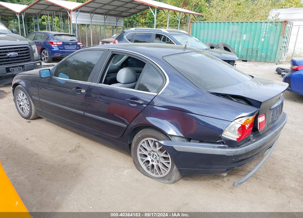 2000 BMW 328I VIN: WBAAM5349YKG18826