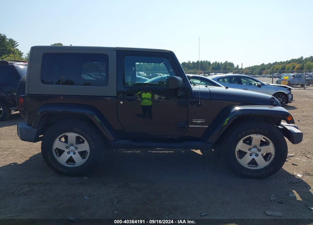 2007 JEEP WRANGLER SAHARA VIN: 1J8FA54187L125790