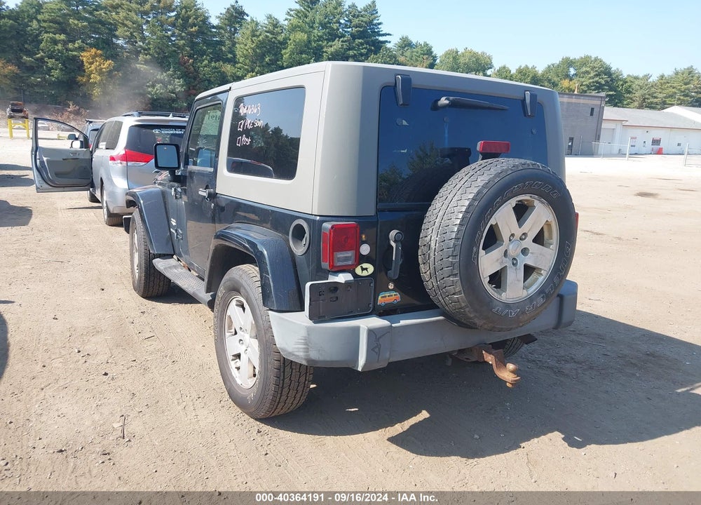 2007 JEEP WRANGLER SAHARA VIN: 1J8FA54187L125790