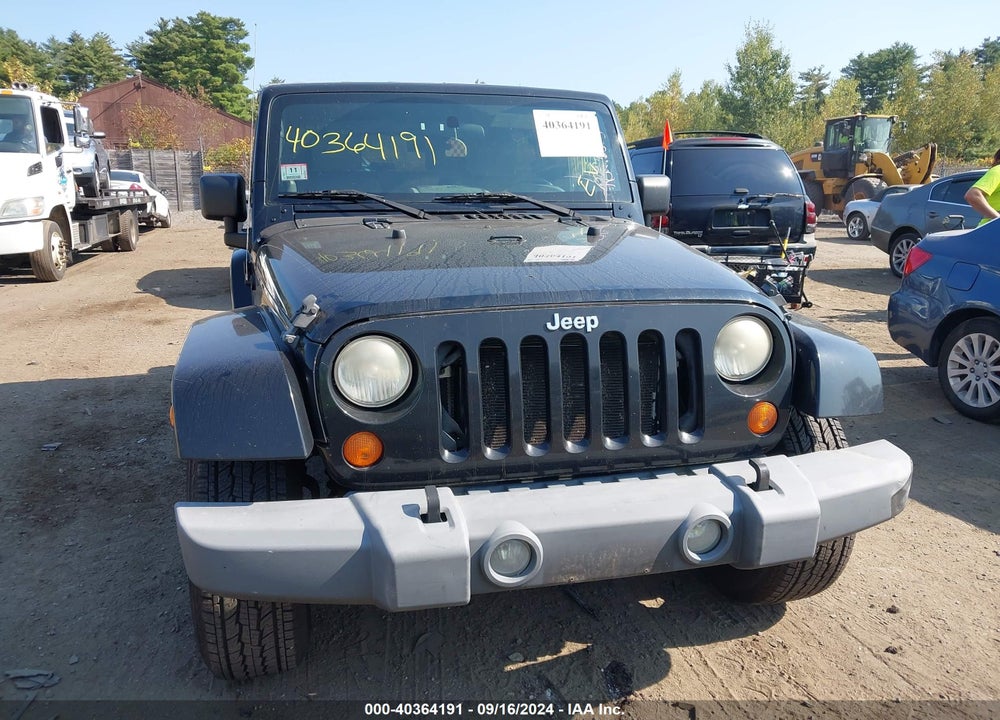 2007 JEEP WRANGLER SAHARA VIN: 1J8FA54187L125790