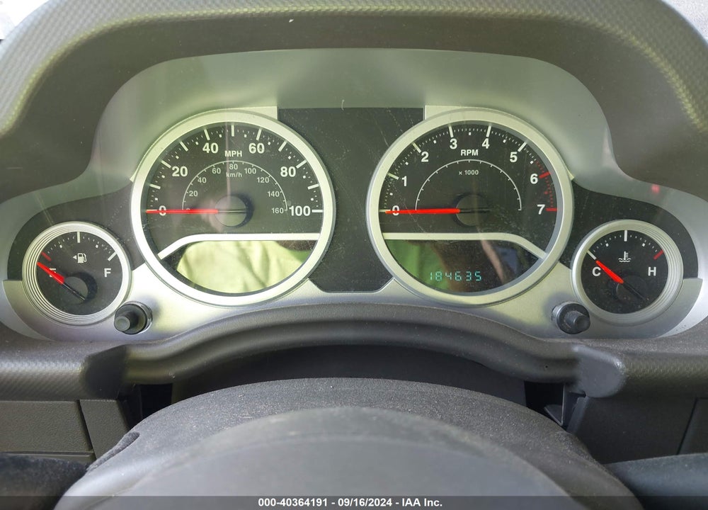 2007 JEEP WRANGLER SAHARA VIN: 1J8FA54187L125790