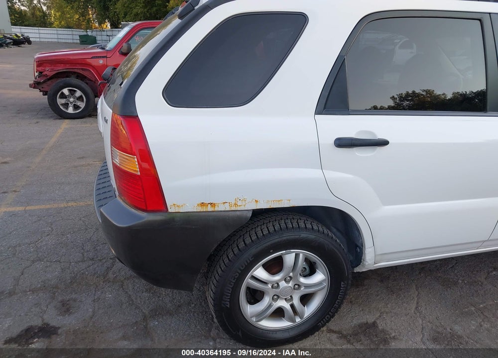 2007 KIA SPORTAGE LX V6 VIN: KNDJE723877395889