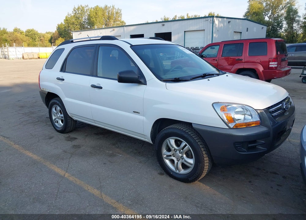 2007 KIA SPORTAGE LX V6 VIN: KNDJE723877395889