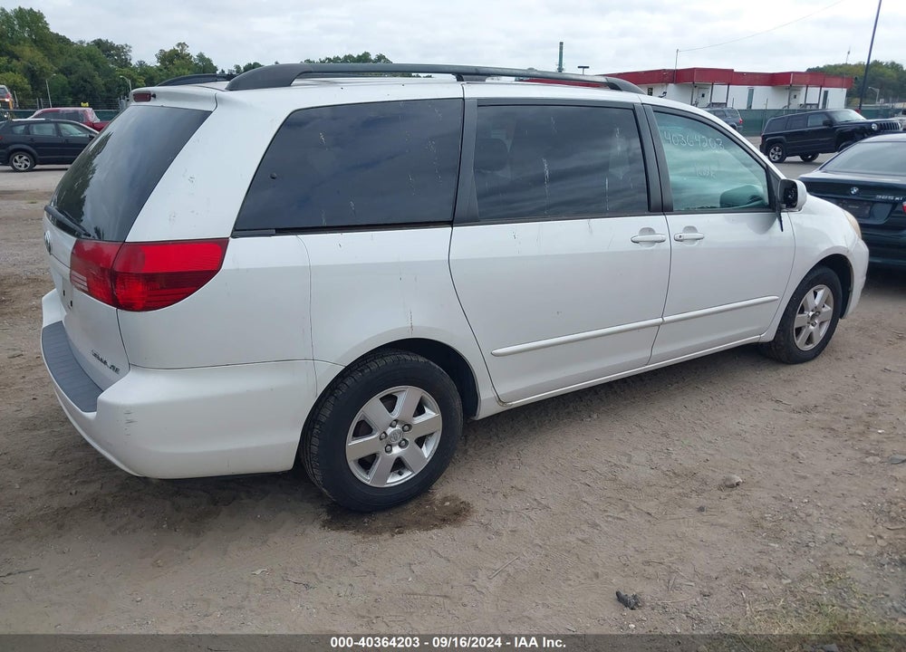 2004 TOYOTA SIENNA XLE VIN: 5TDZA22CX4S185992