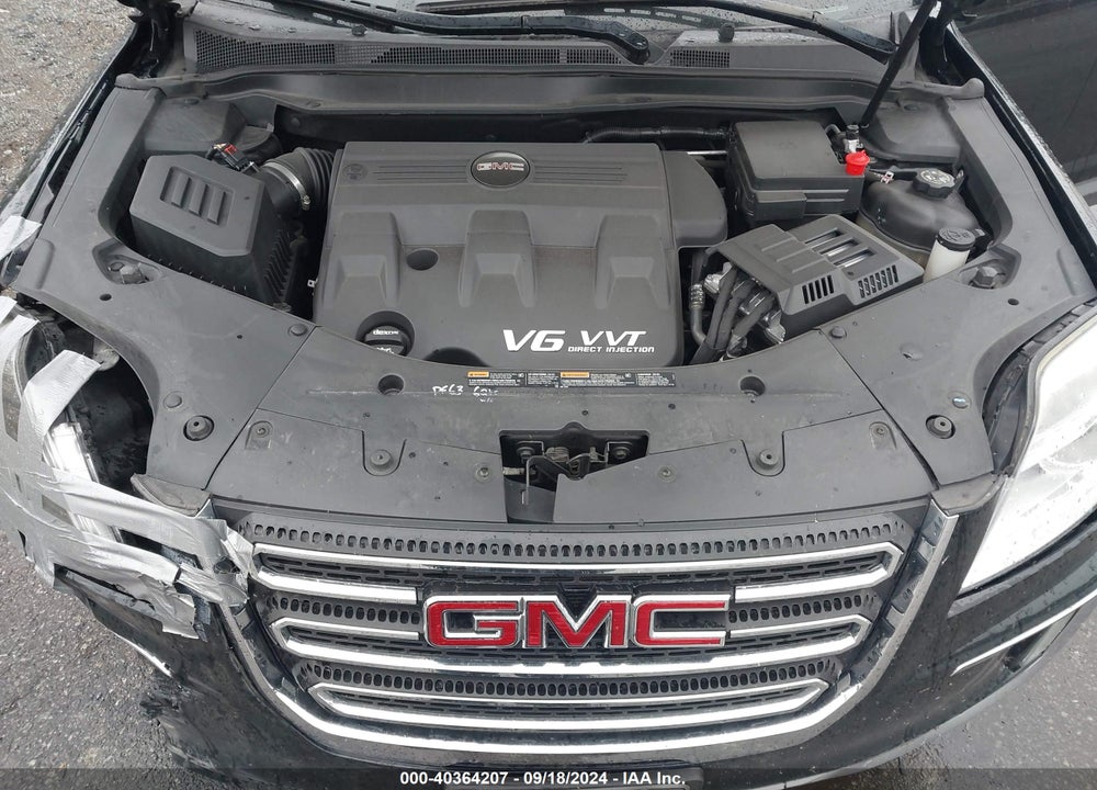 2016 GMC TERRAIN SLT VIN: 2GKFLUE39G6255313