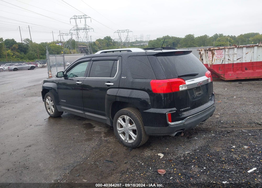 2016 GMC TERRAIN SLT VIN: 2GKFLUE39G6255313