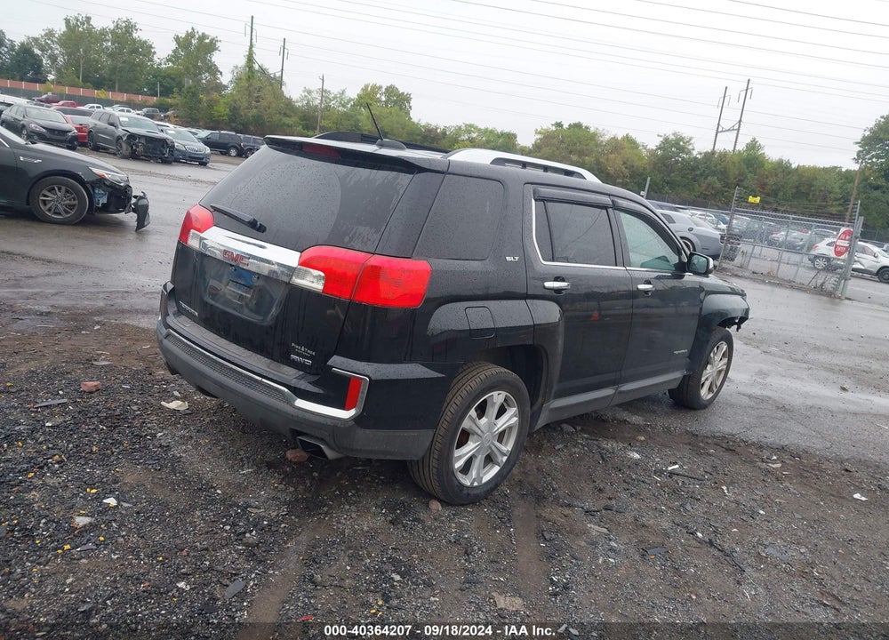 2016 GMC TERRAIN SLT VIN: 2GKFLUE39G6255313